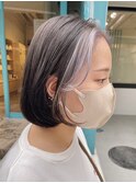 ヘアメイクオズ＆金あゆみフェイスフレーミング×パールホワイト