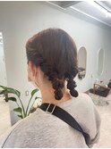 ツインヘアセット