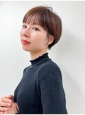 【長谷川】モードヘアマッシュショート