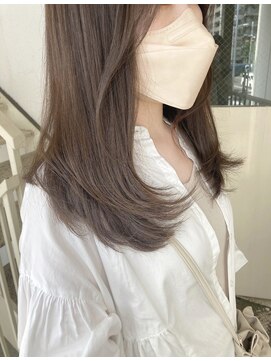 ロカ(roka) レイヤーロング　ワンカール　シルキーベージ