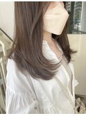 レイヤーロング ワンカール シルキーベージ