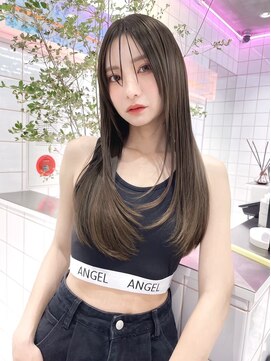 ロンドローズ 名古屋(Lond damaskRose) ブリーチ ダブルカラー 学割 トリートメント カット32