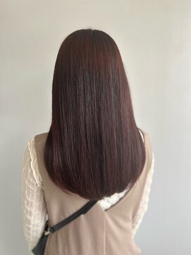 セダクション 道後樋又店(Seduction) 松山市/20代/30代/40代/春のピンクブラウン