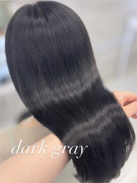 アイシー 表参道(ICY) 重くならないダークグレーカラー髪質改善＊RINA