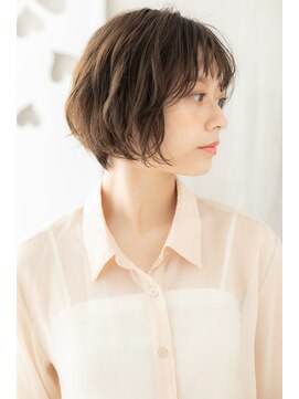 カバーヘア ブリス 北浦和(COVER HAIR bliss) ゆるふわカールくせ毛風エアリーショートボブZ北浦和30代40代!