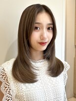 トリッカ シブヤ(TRICCA SHIBUYA)&nbsp;ストレートヘア/簡単スタイリング/イメチェンカット /20代/前髪