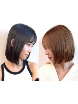 【新宿駅徒歩１分】似合わせカット+縮毛矯正￥19800～であなたも褒められる艶髪に♪ [髪質改善] 