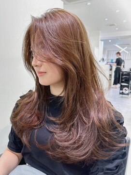 エル バイ アンキシム(elu by AHNKISM) 外国人風レイヤーカット髪質改善トリートメント心斎橋