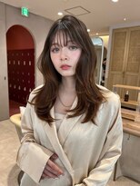 ジーナ 浦和美園(Zina) 髪質改善＊アッシュブラウンくびれヘアロング＊【Zina浦和美園】