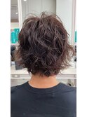 動きを出したい方におすすめ!スパイラルパーマ