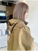 切りっぱなしボブ/ストレートボブ/ハイトーンボブ/ケアブリーチ