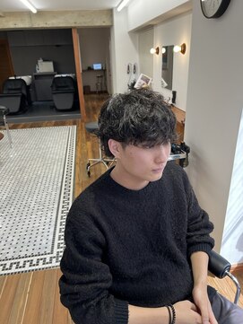 ザデイトウキョウ 表参道 青山(THE DAY TOKYO) スパイラルパーマ/メンズカット
