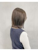 切りっぱなしボブ 20代30代40代ヘア 小顔 神戸ボブ 三ノ宮