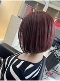 ボブ/チェリーレッド