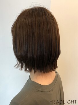 ニューカマー バイ ヘッドライト シブヤ(NEW COMER by HEADLIGHT shibuya) 切りっぱなしボブ