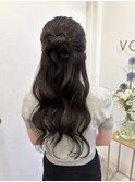 【votan sanae】お団子アレンジ/ハーフアップ/ヘアアレンジ