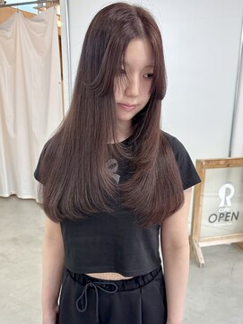 オー(OOO) ラベンダーブラウン×レイヤー