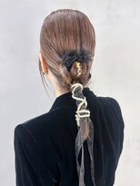 アイティー バイ アルバム 浦和店(IT by ALBUM)&nbsp;ロングおくれ毛美髪前髪カット顔周りレイヤー_ba548812