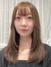 【迷ったらこちらがおススメ◎】　カット+カラー+高保湿持続型トリートメント