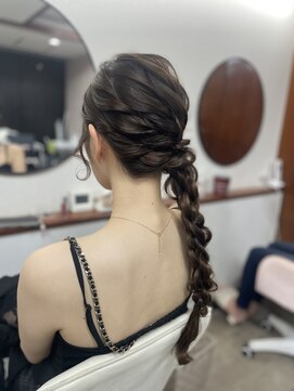 リリベル(Lily bell) サイド編みおろし