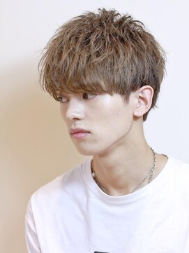 リップスヘアー 梅田(LIPPS hair) 横顔もキマるお洒落マッシュ ツーブロック 刈り上げ マッシュ