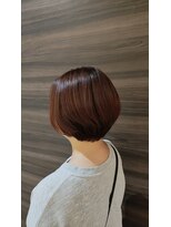 アネックス さかもとウイングポート店(ANNEX)&nbsp;暖色系ショートボブ