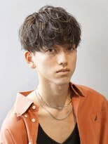 ゴート(GOATO) シャドウパーマ アッシュブラウン 鹿児島メンズ