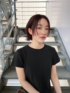 シーン(SCENE) [天神今泉/黒髪カタログ/クラゲヘアー/オリーブグレー]