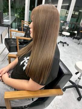 キング 梅田店(K!ng) 縮毛矯正髪質改善レイヤーカットトリートメント心斎橋美容室