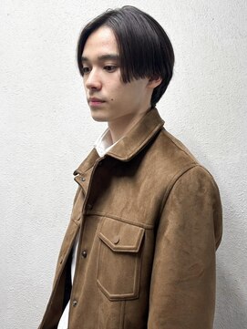 セルカ 新宿(CERCA) センターパートマッシュウルフメンズ［CERCA新宿/新宿西口］