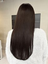 ヘアー アイス ルーチェ(HAIR ICI LUCE) ブリーチなしカラーオリーブベージュ冬カラー透明感カラー/今枝