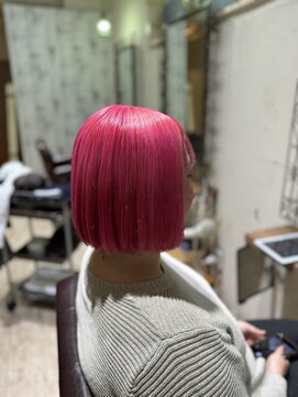 シェリー(cherie) ボブ×ピンク