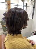 ギリギリしばれる万能くびれボブ◎アッシュベージュ◎