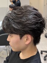 ビカムメンズヘアー 栄店(become men's hair) ジェントルショートニュアンスパーマ