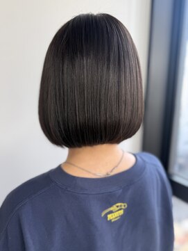 エニー 栄(Any) 韓国ボブ×オリーブグレージュ