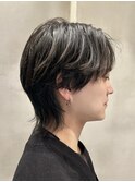 men's/メンズ/刈り上げセンターパート/フェザーパーマ/池袋