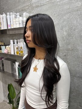 ボンズサロン オモテサンドウ(BONDZSALON OMOTESANDO) 大人レイヤー×顔まわりレイヤー×バタフライカット【表参道】