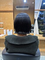 リッチオ(Riccio)&nbsp;大人ボブ　外ハネミニボブ　艶カラー