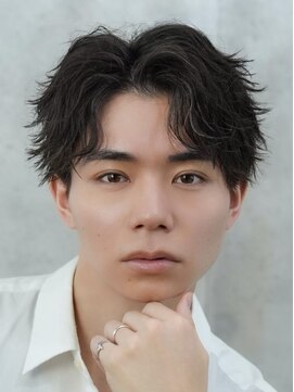 Men's hair FACE。【メンズ ヘア フェイス】【2月26日OPEN予定】 メンズセンターパート/ナチュラルパーマ
