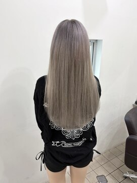 ルシア 京都四条河原町烏丸(LuciA) 【レミー100%/54cm】ブリーチカラー×シールエクステ