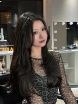 ザシェノンウメダ(THA CHAINON UMEDA) イメチェン/ピンクベージュ/アンブレラカラー/前髪/心斎橋