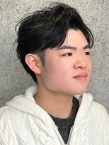 ラギッド 大野城店(RUGGED)&nbsp;ツーブロック アップバング 刈り上げ メンズカット