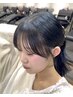【丸川限定】小顔に見せる顔周りカット＋前髪　￥2,200