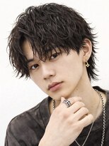 エイド 本店(aid)&nbsp;ツイストスパイラルパーママッシュウルフアップバング