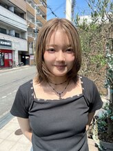 インスヘアー 関大前店(INCE HAIR)&nbsp;抜け感ヘーゼルベージュ