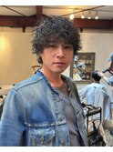 パーマで雰囲気抜群 ニュアンスウルフ