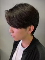 エルマーク 立川(L-MARK)&nbsp;フェザーパーマ/ニュアンスパーマ/センターパート/メンズ