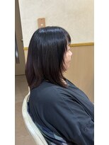 グラッシーヘアー(GLASSY HAIR) 毛先レイヤーストレート