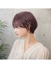 【レザーでつくる】丸みショートボブ、乾かすだけでまとまる◎ ￥7000
