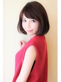 厚めバングの大人ボブ【外苑前・青山・表参道】